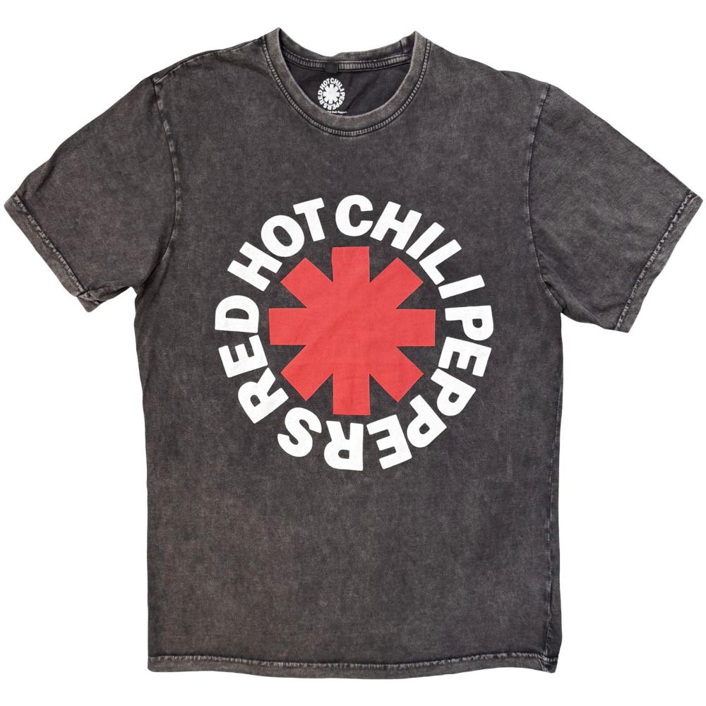 Red Hot Chili Peppers - Classic Asterisk Heren Tshirt - Grijs